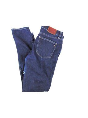 Madewell Skinny Skinny Dark Wash Denim Jeans Distressed Womens
